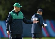 9 October 2015; Ireland head coach Joe Schmidt during squad training. 2015 Rugby World Cup, Ireland Rugby Squad Training. Newport High School, Newport, Wales. Picture credit: Brendan Moran / SPORTSFILE