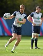 9 October 2015; Ireland's Luke Fitzgerald in action during squad training. 2015 Rugby World Cup, Ireland Rugby Squad Training. Newport High School, Newport, Wales. Picture credit: Brendan Moran / SPORTSFILE