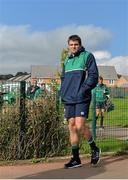 9 October 2015; Ireland's Jared Payne arrives for squad training. 2015 Rugby World Cup, Ireland Rugby Squad Training. Newport High School, Newport, Wales. Picture credit: Brendan Moran / SPORTSFILE