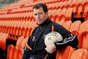 21 May 2009; Armagh Captain Ciaran McKeever during the Armagh Team Press Night. Athletic Grounds, Armagh. Picture credit: Oliver McVeigh / SPORTSFILE