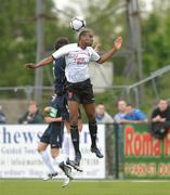 22 May 2009; Darren Mansaram, Dundalk, in action against Jamie Harris, St Patrick's Athletic. League of Ireland Premier Division, Dundalk v St Patrick's Athletic, Oriel Park, Dundalk. Photo by Sportsfile