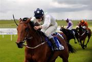 23 May 2009; Emily Blake, with Johnny Murtagh up, races clear of the field on their way to winning the TRI Equestrian Stakes. Boylesports.com Irish Guineas Festival 2009, Curragh Racecourse, Co. Kildare. Picture credit: Pat Murphy / SPORTSFILE