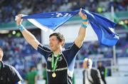 23 May 2009; Shane Horgan, Leinster, celebrates after the game. Heineken Cup Final, Leinster v Leicester Tigers, Murrayfield Stadium, Edinburgh, Scotland. Picture credit: Matt Browne / SPORTSFILE