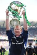 23 May 2009; Leinster captain Leo Cullen celebrates with the cup. Heineken Cup Final, Leinster v Leicester Tigers, Murrayfield Stadium, Edinburgh, Scotland. Picture credit: Ray McManus / SPORTSFILE