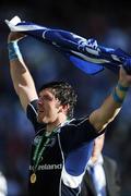 23 May 2009; Leinster's Shane Horgan celebrates after the game. Heineken Cup Final, Leinster v Leicester Tigers, Murrayfield Stadium, Edinburgh, Scotland. Picture credit: Ray McManus / SPORTSFILE