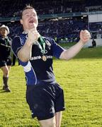 23 May 2009; Leinster's Brian O'Driscoll celebrates. Heineken Cup Final, Leinster v Leicester Tigers, Murrayfield Stadium, Edinburgh, Scotland. Picture credit: Richard Lane  / SPORTSFILE