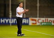 9 October 2015; Dundalk manager Stephen Kenny. SSE Airtricity League, Premier Division, Shamrock Rovers v Dundalk. Tallaght Stadium, Tallaght, Co. Dublin. Picture credit: Seb Daly / SPORTSFILE