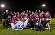 9 October 2015; The Wexford Youths FC celebrate after the game. SSE Airtricity League Premier Division, Wexford Youths FC v Shelbourne. Ferrycarrig Park, Wexford. Picture credit: Matt Browne / SPORTSFILE