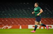 10 October 2015; Ireland's Cian Healy during the captain's run. Ireland Rugby Squad Captain's Run, Millennium Stadium, Cardiff, Wales. Picture credit: Brendan Moran / SPORTSFILE