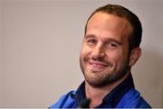 10 October 2015; France's Frederic Michalak during a press conference. Millennium Stadium, Cardiff, Wales. Picture credit: Brendan Moran / SPORTSFILE