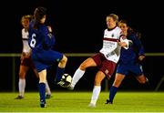 10 October 2015; Lisa Casserly, Galway WFC, in action against Emma Byrne, Peamount United. Continental Tyres Women's National League, Peamount United v Galway WFC. Peamount United, Greenogue, Co. Dublin. Picture credit: Piaras Ó Mídheach / SPORTSFILE