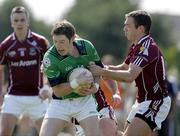 24 May 2009; Kevin Downes, London, in action against Cormac Bane, Galway. Connacht GAA Football Senior Championship, First Round, London v Galway, Emerald Park, Ruislip, London. Picture credit: Tim Hales / SPORTSFILE