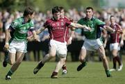 24 May 2009; Michael Meehan, Galway, in action against Fergus McMahon, London. Connacht GAA Football Senior Championship, First Round, London v Galway, Emerald Park, Ruislip, London. Picture credit: Tim Hales / SPORTSFILE