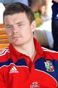 18 May 2009; Brian O'Driscoll, fresh from Heineken Cup victory with Leinster, at the British & Irish Lions Farewell Event - 'Tea with the Lions' on the afternoon of their departure for the Tour of South Africa 2009. Pennyhill Park Hotel, Bagshot, UK. Picture credit: Andrew Fosker / SPORTSFILE