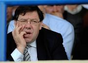 24 May 2009; An Taoiseach Brian Cowen T.D., watches on during the game. Leinster GAA Football Senior Championship, First Round, Kildare v Offaly, O'Moore Park, Portlaoise, Co. Laois. Photo by Sportsfile