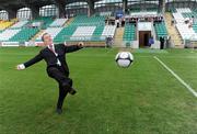 27 May 2009; Minister for Arts, Sport and Tourism Martin Cullen TD at the official opening of Tallaght Stadium. Tallaght Stadium, Dublin. Picture credit: Matt Browne / SPORTSFILE