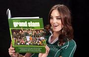 25 May 2009; Former Miss Ireland Blathnaid McKenna at the launch of “Ireland’s Grand Slam Season”, a pictorial record of the 2009 Six Nations campaign, as captured by the Sportsfile photographers, which is on sale now, priced €24.95, from leading book stores across the country. Picture credit: David Maher / SPORTSFILE