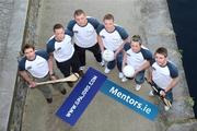 26 May 2009; At the launch of new GPA Player Welfare Initiatives in association with Mentors.ie are, from left to right, Tony Browne, Waterford, Barry Cahill, Dublin, James Reilly, Cavan, Brendan Boyle, Donegal, Craig Rogers and MJ Tierney, both Laois. The Croke Park Hotel, Jones's Road, Dublin. Picture credit: David Maher / SPORTSFILE