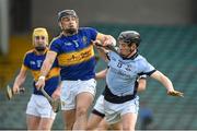 11 October 2015; Barry Foley, Patrickswell, in action against Peter Casey, Na Piarsaigh. Limerick County Senior Hurling Championship Final, Patrickswell v Na Piarsaigh. Gaelic Grounds, Limerick. Picture credit: Diarmuid Greene / SPORTSFILE