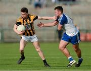 11 October 2015; Stephen Kernan, Crossmaglen Rangers, in action against Conor White, Armagh Harps. Armagh County Senior Football Championship Final, Crossmaglen Rangers v Armagh Harps. Athletic Grounds, Armagh. Picture credit: Oliver McVeigh / SPORTSFILE