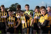 11 October 2015; Mountbellew/Moylough players dejected at the final whistle. Galway County Senior Football Championship Final, Mountbellew/Moylough v Corofin. Tuam Stadium, Tuam, Co. Galway. Picture credit: Sam Barnes / SPORTSFILE