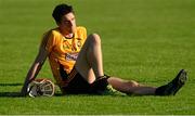 11 October 2015; Darach Honan, Clonlara, dejected after the game. Clare County Senior Hurling Championship Final, Clonlara v Sixmilebridge. Cusack Park, Ennis, Co. Clare. Picture credit: Piaras Ó Mídheach / SPORTSFILE