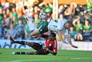 29 May 2009; Leon Best, Republic of Ireland, in action against Austin Ejide, Nigeria. Friendly International, Republic of Ireland v Nigeria, Craven Cottage, Fulham, London, England. Picture credit: David Maher / SPORTSFILE