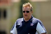 29 May 2009; Head Coach Eddie O'Sullivan during USA Eagles Rugby Press Conference ahead of their game against Ireland on Sunday. Buckshaw Stadium, Santa Clara, California, USA. Picture credit: Pat Murphy / SPORTSFILE