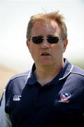 29 May 2009; Head Coach Eddie O'Sullivan during USA Eagles Rugby Press Conference ahead of their game against Ireland on Sunday. Buckshaw Stadium, Santa Clara, California, USA. Picture credit: Pat Murphy / SPORTSFILE