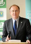 27 May 2009; Fran Gavin, Director of the League of Ireland at the official opening of Tallaght Stadium. Tallaght Stadium, Dublin. Picture credit: Matt Browne / SPORTSFILE