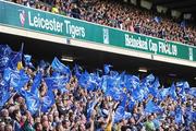 23 May 2009; Leinster supporters at the game. Heineken Cup Final, Leinster v Leicester Tigers, Murrayfield Stadium, Edinburgh, Scotland. Picture credit: Ray McManus / SPORTSFILE