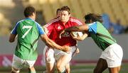 30 May 2009; David Wallace, British and Irish Lions, in action against Devon Raubenheimer, Royal XV. British and Irish Lions v Royal XV, Royal Bafokeng Sports Palace, Phokeng, Nr Rustenburg, South Africa. Picture credit: Seconds Left / SPORTSFILE