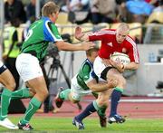 30 May 2009; Keith Earls, British and Irish Lions, in action against Wilhelm Koch, Royal XV. British and Irish Lions v Royal XV, Royal Bafokeng Sports Palace, Phokeng, Nr Rustenburg, South Africa. Picture credit: Seconds Left / SPORTSFILE