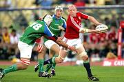 30 May 2009; Martyn Williams, British and Irish Lions, in action against Rynard Landman, Royal XV. British and Irish Lions v Royal XV, Royal Bafokeng Sports Palace, Phokeng, Nr Rustenburg, South Africa. Picture credit: Seconds Left / SPORTSFILE