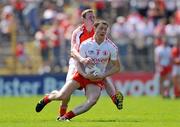 31 May 2009; Enda McGinley, Tyrone, in action against Kieran Toner, Armagh. Ulster GAA Football Senior Championship Quarter-Final, Tyrone v Armagh, St. Tiernach's Park, Clones, Co.Monaghan. Photo by Sportsfile