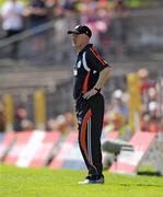 31 May 2009; Armagh manager Peter McDonnell during the game. Ulster GAA Football Senior Championship Quarter-Final, Tyrone v Armagh, St. Tiernach's Park, Clones, Co.Monaghan. Photo by Sportsfile