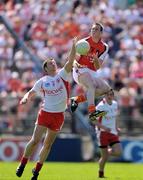 31 May 2009; Kieran Toner, Armagh, in action against Enda McGinley, Tyrone. Ulster GAA Football Senior Championship Quarter-Final, Tyrone v Armagh, St. Tiernach's Park, Clones, Co.Monaghan. Photo by Sportsfile