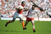 31 May 2009; Steven McDonnell, Armagh, in action against Ryan McMenamin, Tyrone. Ulster GAA Football Senior Championship Quarter-Final, Tyrone v Armagh, St. Tiernach's Park, Clones, Co.Monaghan. Picture credit: Oliver McVeigh / SPORTSFILE