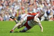31 May 2009; Ronan Clarke, Armagh, in action against Conor Gormley, Tyrone . Ulster GAA Football Senior Championship Quarter-Final, Tyrone v Armagh, St. Tiernach's Park, Clones, Co.Monaghan. Picture credit: Oliver McVeigh / SPORTSFILE