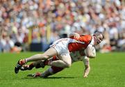 31 May 2009; Ronan Clarke, Armagh, in action against Conor Gormley, Tyrone . Ulster GAA Football Senior Championship Quarter-Final, Tyrone v Armagh, St. Tiernach's Park, Clones, Co.Monaghan. Picture credit: Oliver McVeigh / SPORTSFILE