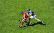 31 May 2009; Pat Horgan, Cork, in action against Paddy Stapleton, Tipperary. Munster GAA Hurling Senior Championship Quarter-Final, Tipperary v Cork, Semple Stadium, Thurles, Co. Tipperary. Picture credit: Ray McManus / SPORTSFILE