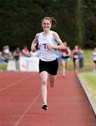 30 May 2009; Ciara Mageean, Assumption, Ballynahinch, Co. Down, on her way to winning the Senior Girls 1500m. Irish Schools Track and Field Championships, Tullamore Harriers, Tullamore, Co. Offaly. Photo by Sportsfile