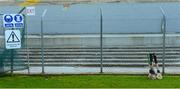 11 October 2015; A general view of spare hurleys on the sideline as the main stand is under construction. Clare County Senior Hurling Championship Final, Clonlara v Sixmilebridge. Cusack Park, Ennis, Co. Clare. Picture credit: Piaras Ó Mídheach / SPORTSFILE