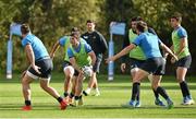 13 October 2015; Argentina scrum-half Tomas Cubelli, centre, in action during squad training. Argentina Rugby Squad Training, Vale Resort, Hensol, Wales. Picture credit: Brendan Moran / SPORTSFILE