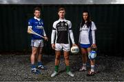 13 October 2015; Thurles Sarsfield and Tipperary hurling star Padraic Maher, left, Killarney Legion and Kerry football star James O’Donoghue, centre, and Milford GAA and Cork Camogie star Ashling Thompson, pictured at the launch of the #TheToughest AIB GAA Club Championships. As the newest sponsor of the GAA All-Ireland Football Championship, AIB is now proud to be backing both Club and County as GAA returns to its roots, where #TheToughest begins - the AIB GAA Club Championships. For exclusive content and to see why AIB are backing Club and County, follow us @AIB_GAA and on Facebook at Facebook.com/AIBGAA. Parnell's GAA Club, Coolock, Dublin. Picture credit: Ramsey Cardy / SPORTSFILE