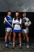 13 October 2015; Thurles Sarsfield and Tipperary hurling star Padraic Maher, left, Milford GAA and Cork Camogie star Ashling Thompson, centre, and Killarney Legion and Kerry football star James O’Donoghue, pictured at the launch of the #TheToughest AIB GAA Club Championships. As the newest sponsor of the GAA All-Ireland Football Championship, AIB is now proud to be backing both Club and County as GAA returns to its roots, where #TheToughest begins - the AIB GAA Club Championships. For exclusive content and to see why AIB are backing Club and County, follow us @AIB_GAA and on Facebook at Facebook.com/AIBGAA. Parnell's GAA Club, Coolock, Dublin. Picture credit: Ramsey Cardy / SPORTSFILE