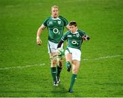 8 November 2008; Ronan O'Gara, Ireland, kicks for touch, watched by team-mate Paul O'Connell. Guinness Autumn Internationals, Ireland v Canada, Thomond Park, Limerick. Picture credit: Diarmuid Greene / SPORTSFILE