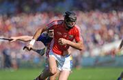 31 May 2009; Aisake O hAilpin, Cork, in action against Paul Curran, Tipperary. Munster GAA Hurling Senior Championship Quarter-Final, Tipperary v Cork, Semple Stadium, Thurles, Co. Tipperary. Picture credit: Daire Brennan / SPORTSFILE