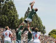 31 May 2009; John Muldoon, Ireland, wins possession in the line-out against the USA Eagles. Setanta Challenge Cup, Ireland v USA Eagles, Buck Shaw Stadium, Santa Clara, California, USA. Picture credit: Pat Murphy / SPORTSFILE