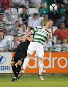 2 June 2009; Dessie Baker, Shamrock Rovers, in action against Shaun Kelly, Dundalk. League of Ireland Premier Division, Shamrock Rovers v Dundalk. Tallaght Stadium, Dublin. Picture credit: Stephen McCarthy / SPORTSFILE
